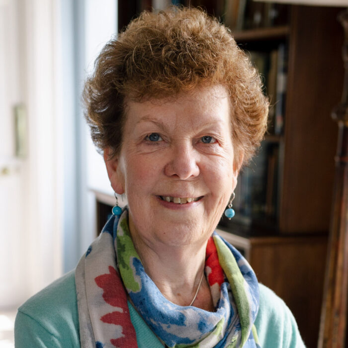 Jane Furniss in the Cumberland Lodge Library