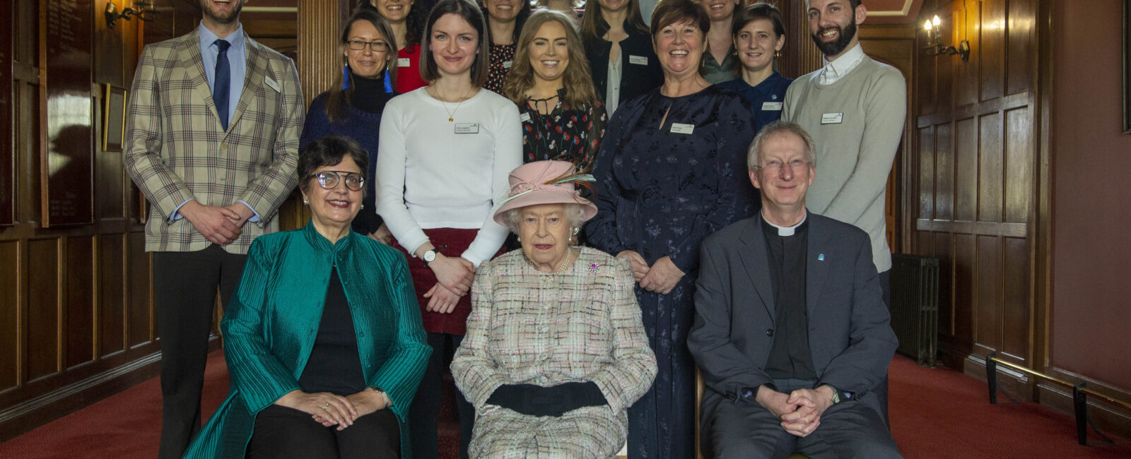 Cumberland Lodge scholars and staff meeting Her Majesty The Queen