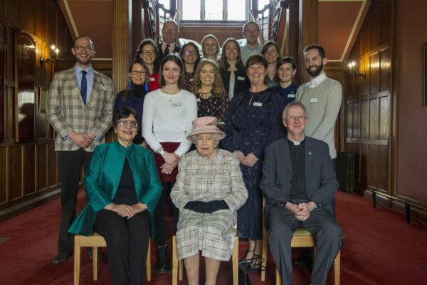 Cumberland Lodge scholars and staff meeting Her Majesty The Queen