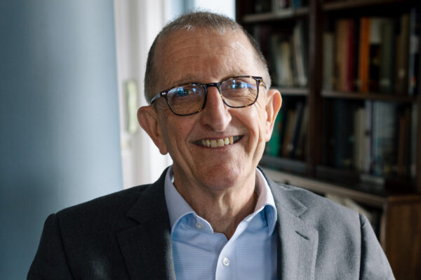 David Isaac in the Cumberland Lodge Library