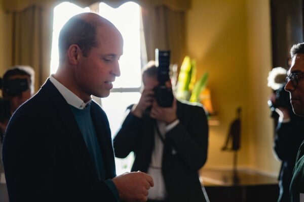 Prince of Wales visiting Cumberland Lodge, January 2023