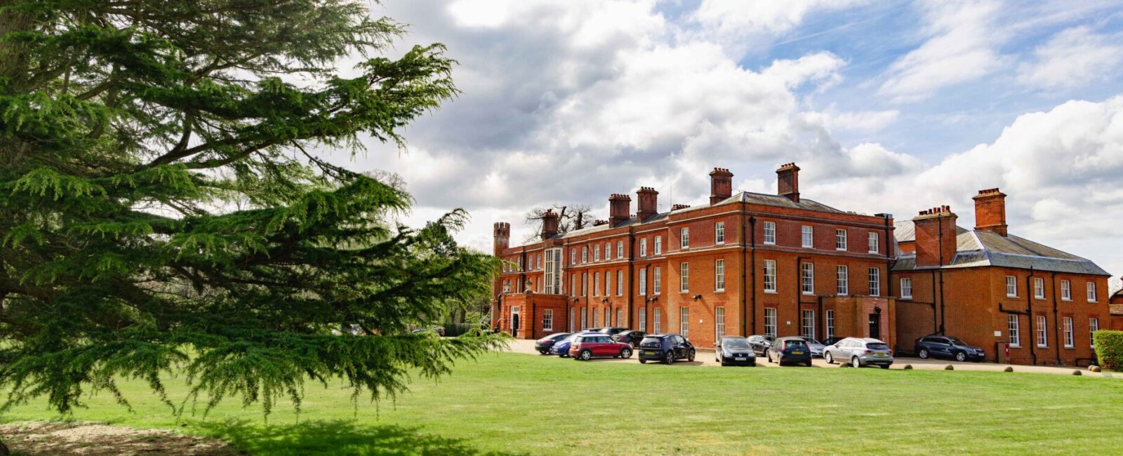 Cumberland Lodge has its location deep in Windsor Great Park.