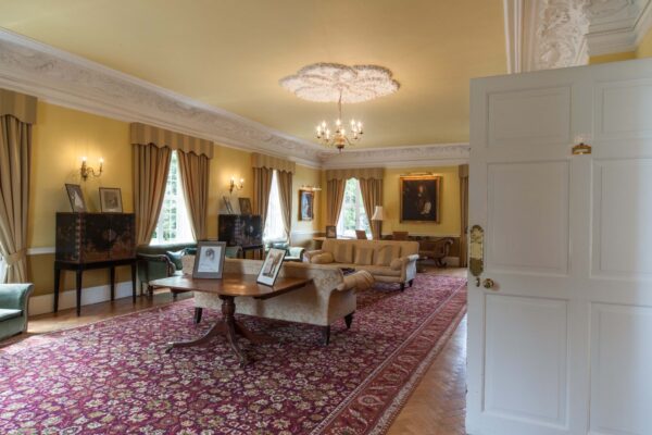 Inside the Cumberland Lodge Drawing Room.
