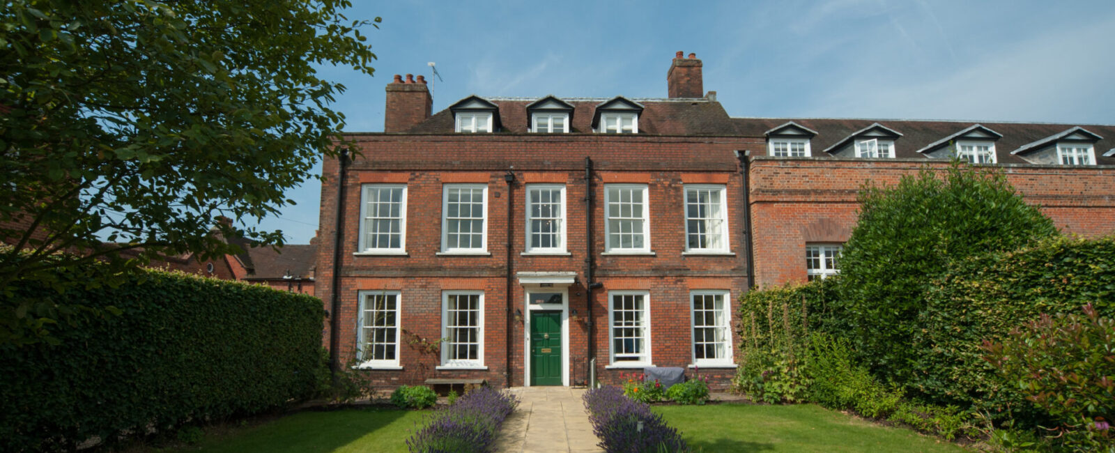 The view of Groom's House from the garden.