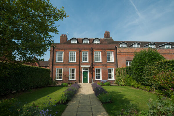 The view of Groom's House from the garden.