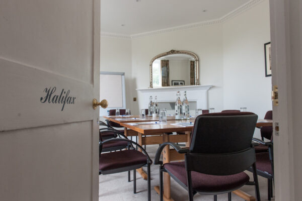 The entry to the Halifax meeting room, in Groom's House.