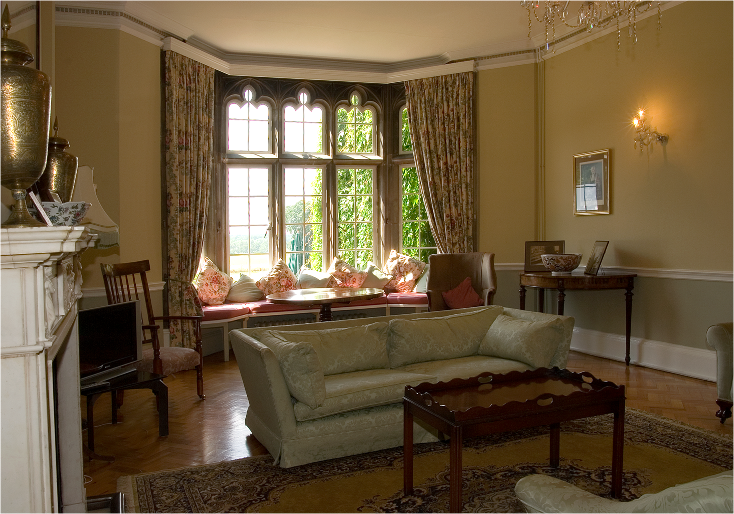 The Cumberland Lodge Sitting Room.