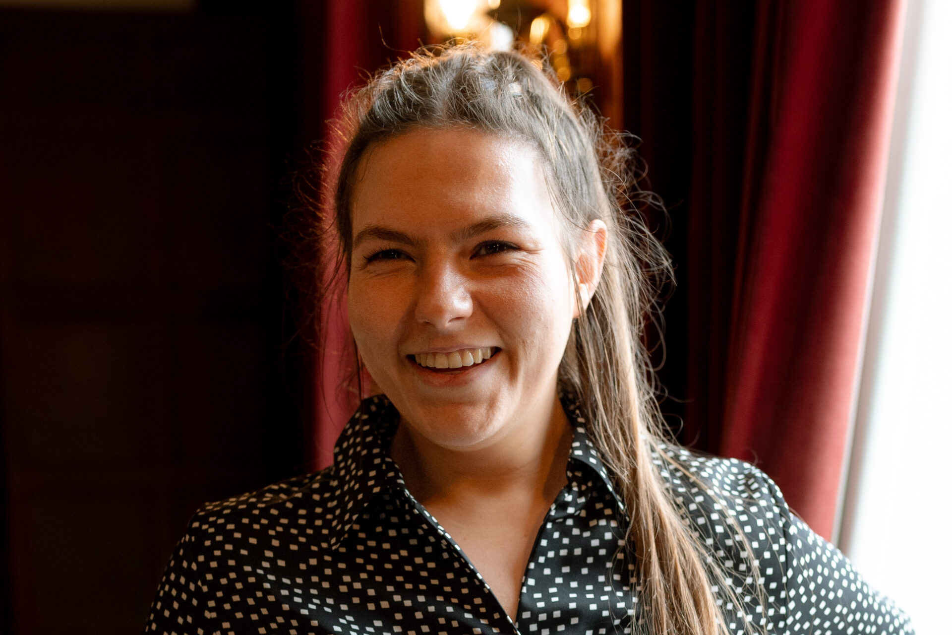 Lucy Wilson, member of the Cumberland Lodge Dining Team