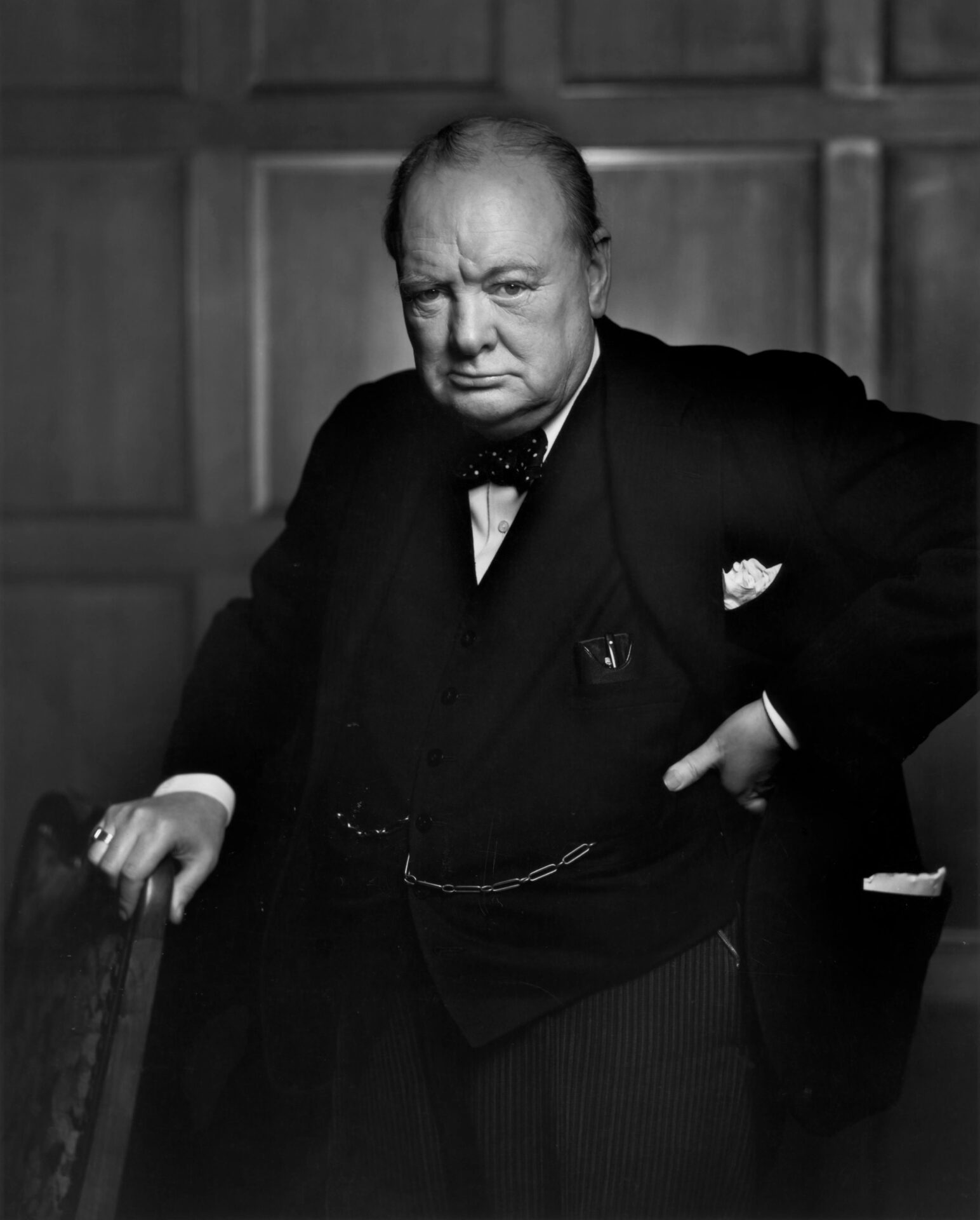UK Prime Minister Sir Winston Churchill