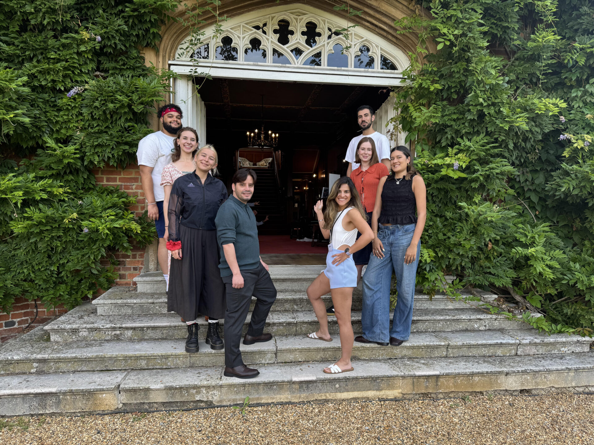 Fellows gathered at Cumberland Lodge Fellowship Retreat in Windsor Great Park for dialogue and leadership training.